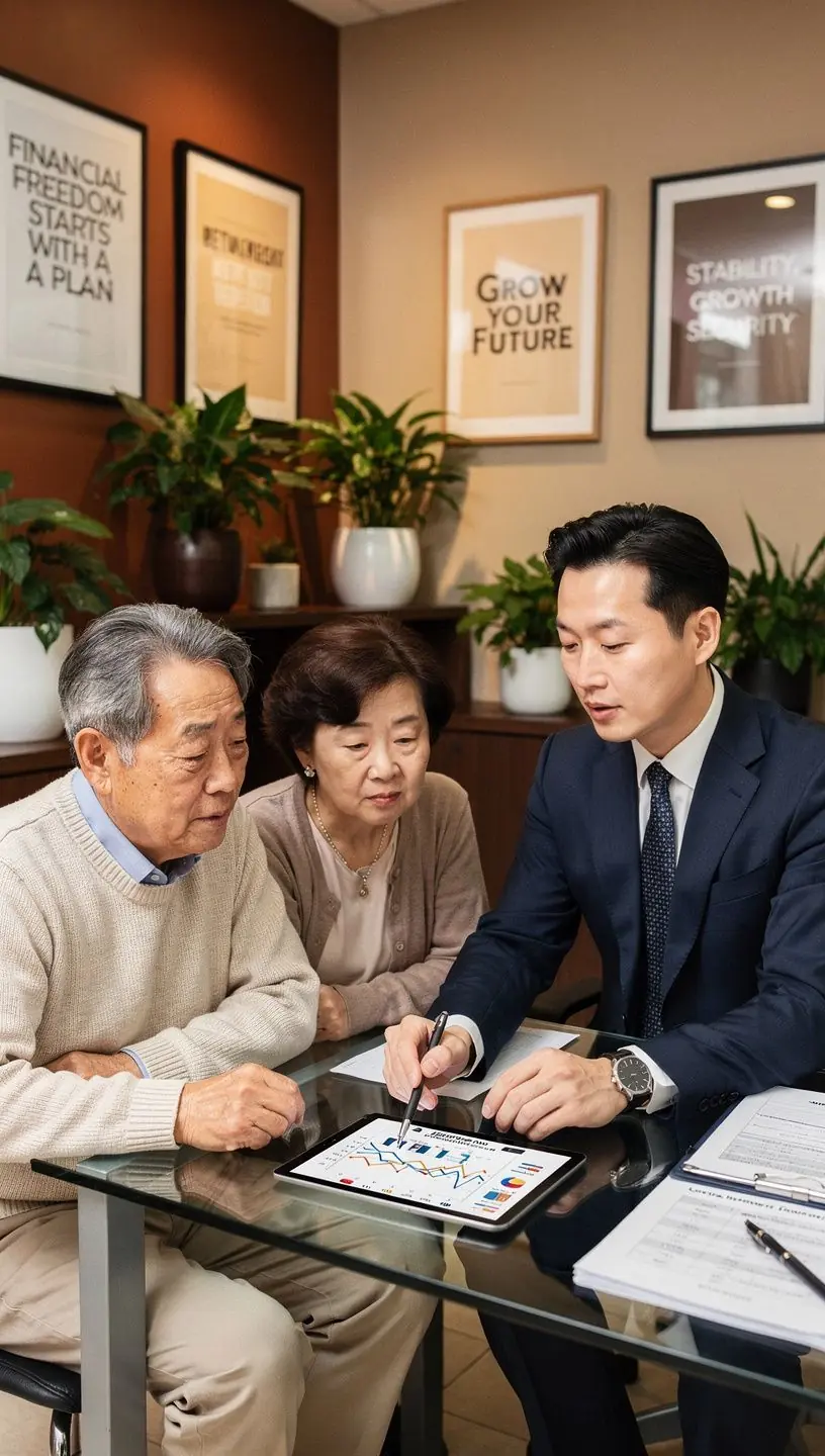 Detailný záber na otvorenú knihu o základoch správy osobných financií na stole v poradenskom centre